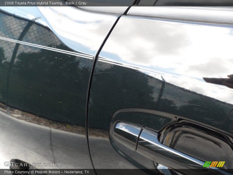 Black / Gray 2008 Toyota Prius Hybrid Touring