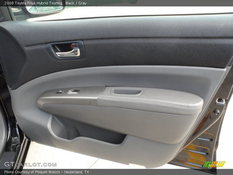 Black / Gray 2008 Toyota Prius Hybrid Touring