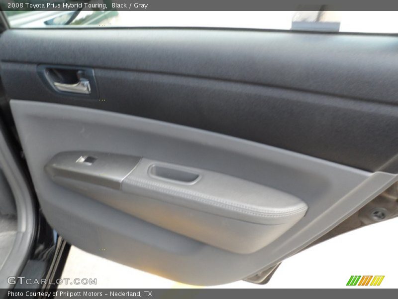 Black / Gray 2008 Toyota Prius Hybrid Touring