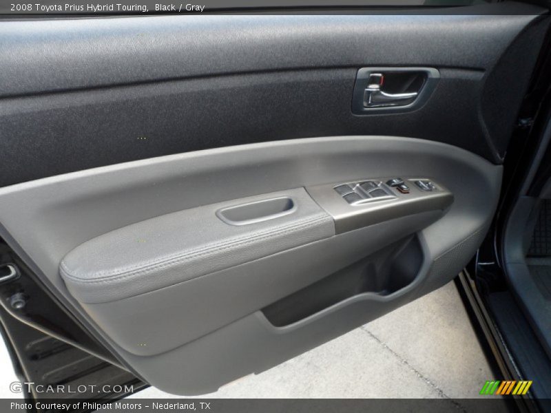 Black / Gray 2008 Toyota Prius Hybrid Touring
