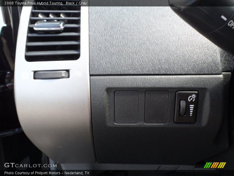 Black / Gray 2008 Toyota Prius Hybrid Touring