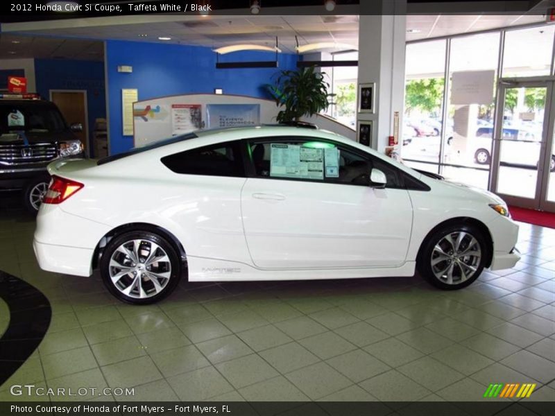 Taffeta White / Black 2012 Honda Civic Si Coupe