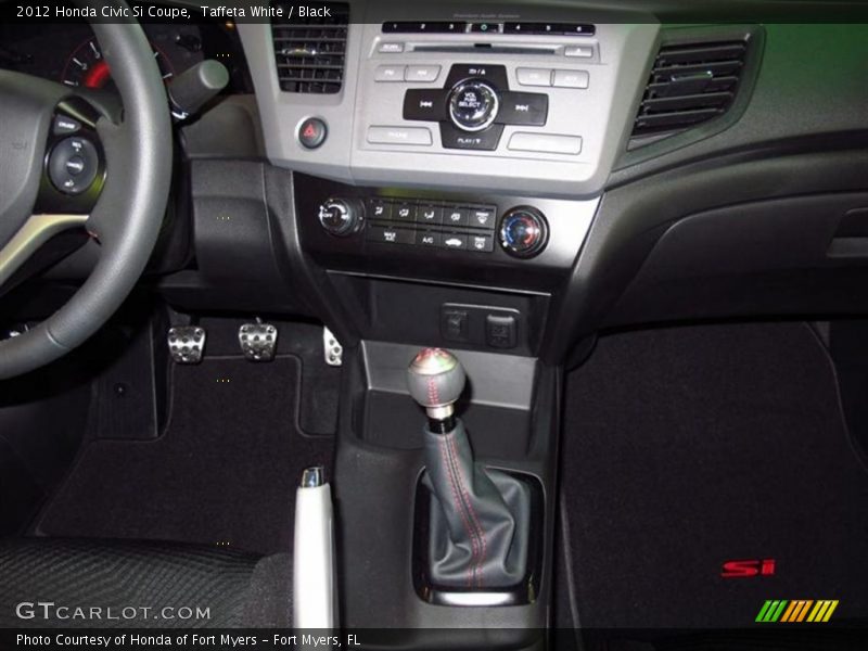 Taffeta White / Black 2012 Honda Civic Si Coupe