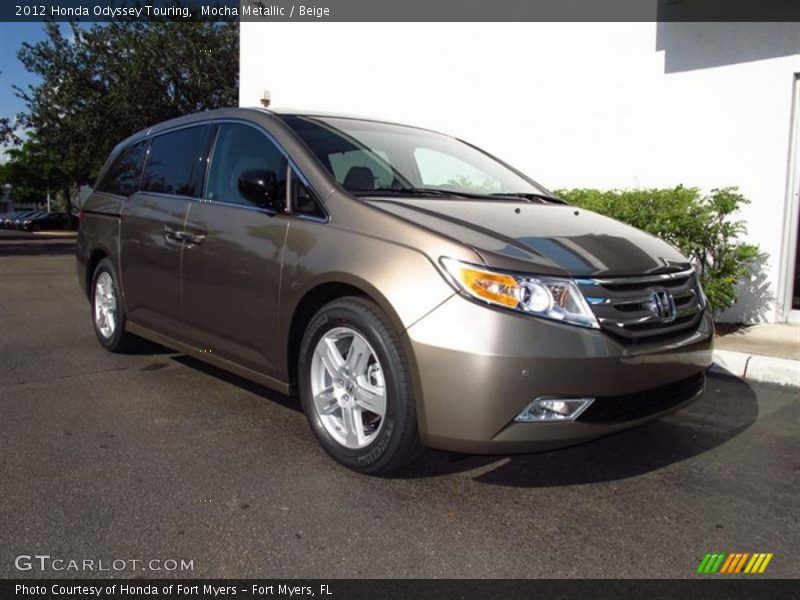 Mocha Metallic / Beige 2012 Honda Odyssey Touring