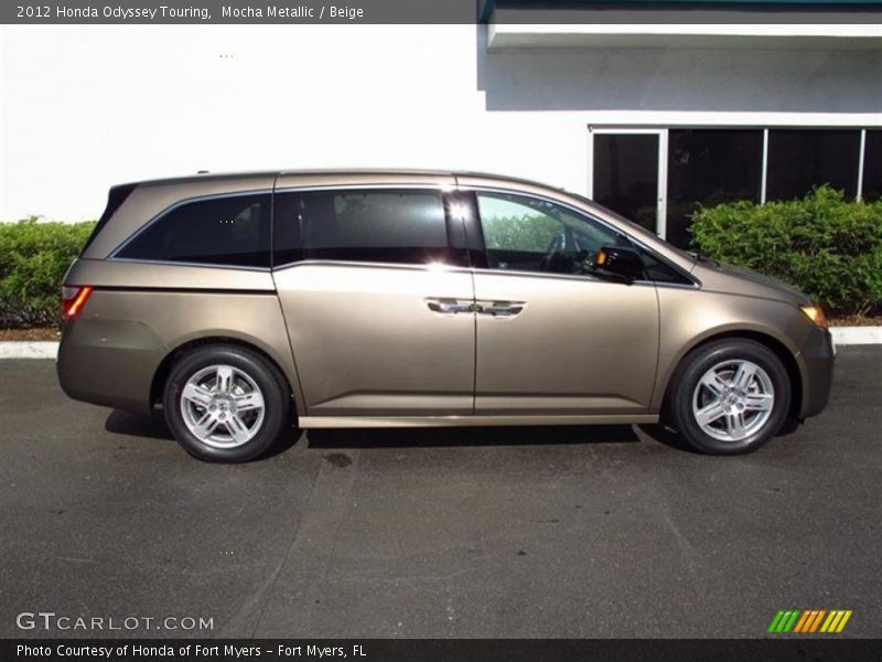 Mocha Metallic / Beige 2012 Honda Odyssey Touring