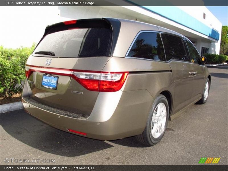 Mocha Metallic / Beige 2012 Honda Odyssey Touring