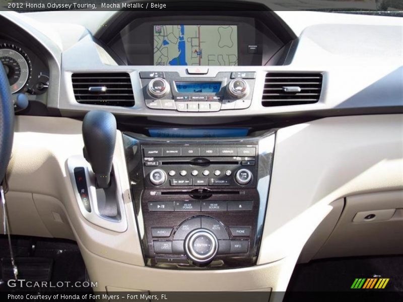 Mocha Metallic / Beige 2012 Honda Odyssey Touring
