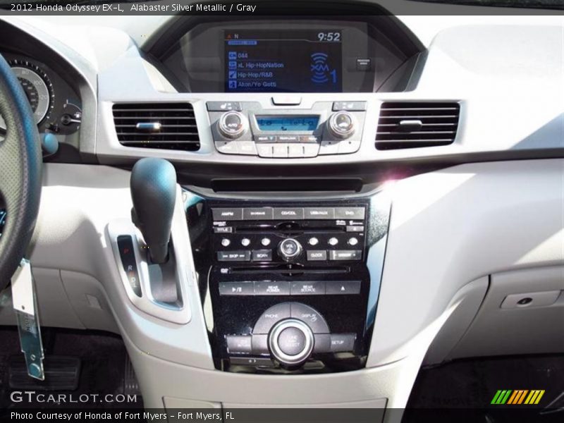 Alabaster Silver Metallic / Gray 2012 Honda Odyssey EX-L