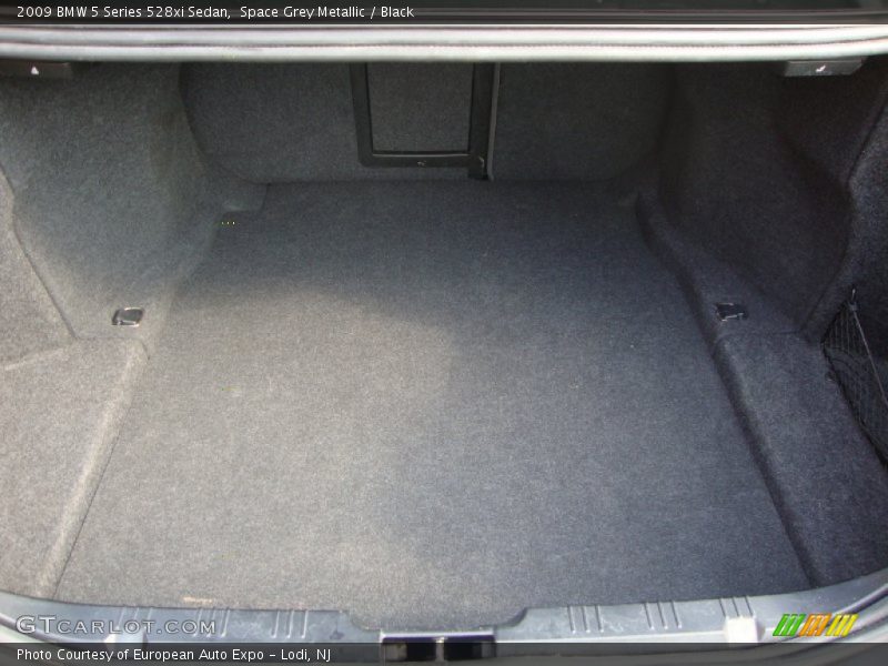 Space Grey Metallic / Black 2009 BMW 5 Series 528xi Sedan