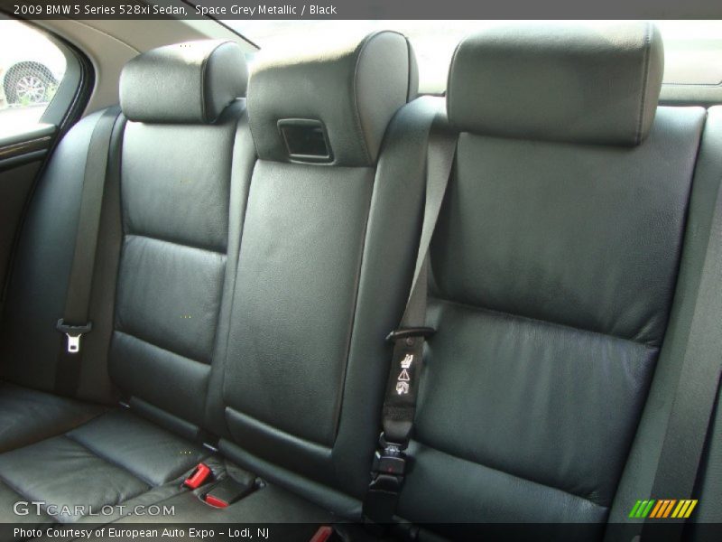 Space Grey Metallic / Black 2009 BMW 5 Series 528xi Sedan