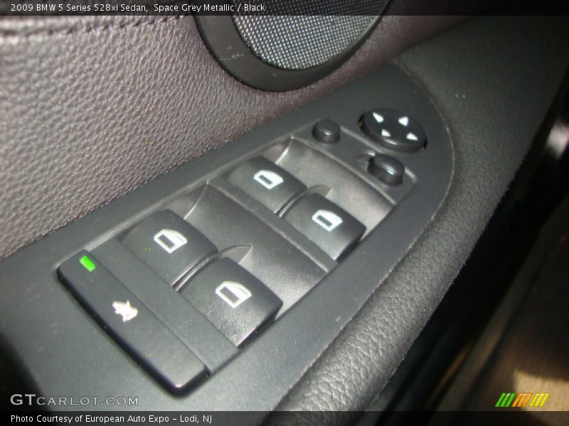 Space Grey Metallic / Black 2009 BMW 5 Series 528xi Sedan