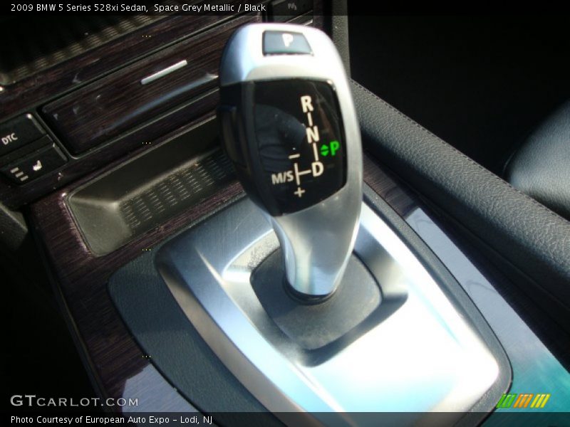 Space Grey Metallic / Black 2009 BMW 5 Series 528xi Sedan