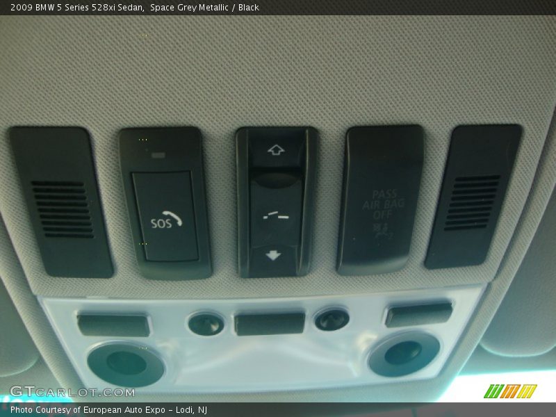 Space Grey Metallic / Black 2009 BMW 5 Series 528xi Sedan