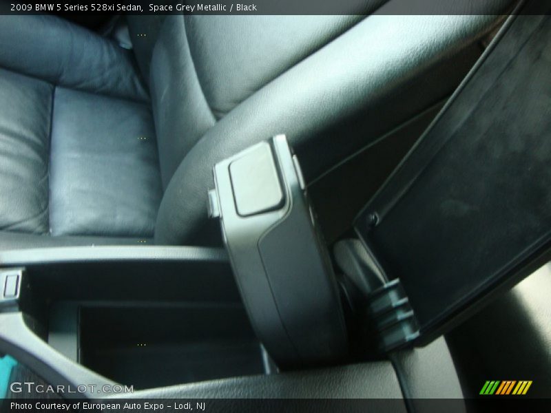 Space Grey Metallic / Black 2009 BMW 5 Series 528xi Sedan