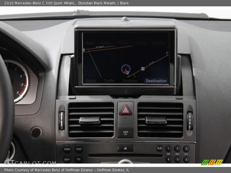 Obsidian Black Metallic / Black 2010 Mercedes-Benz C 300 Sport 4Matic
