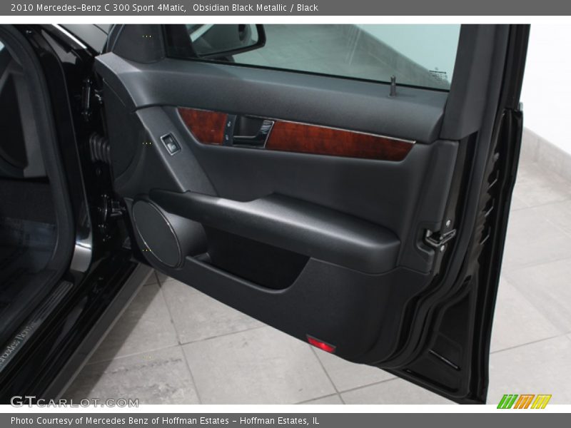 Obsidian Black Metallic / Black 2010 Mercedes-Benz C 300 Sport 4Matic