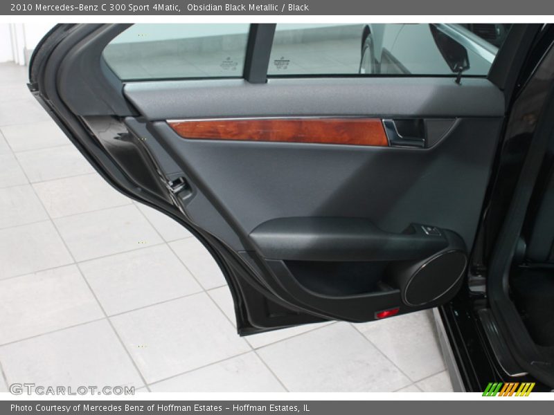 Obsidian Black Metallic / Black 2010 Mercedes-Benz C 300 Sport 4Matic