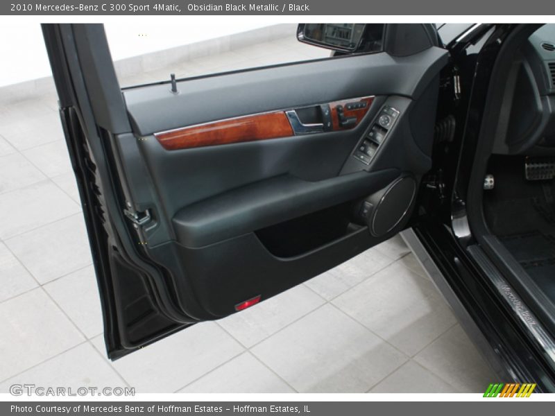 Obsidian Black Metallic / Black 2010 Mercedes-Benz C 300 Sport 4Matic