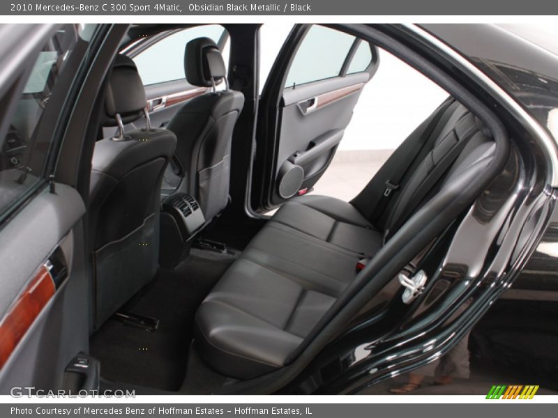 Obsidian Black Metallic / Black 2010 Mercedes-Benz C 300 Sport 4Matic