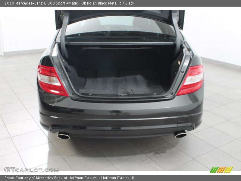 Obsidian Black Metallic / Black 2010 Mercedes-Benz C 300 Sport 4Matic