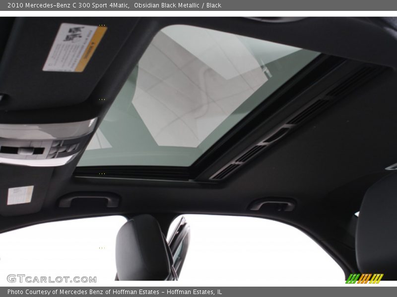 Obsidian Black Metallic / Black 2010 Mercedes-Benz C 300 Sport 4Matic
