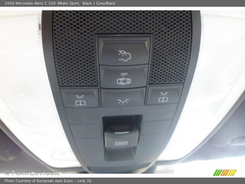 Black / Grey/Black 2009 Mercedes-Benz C 300 4Matic Sport
