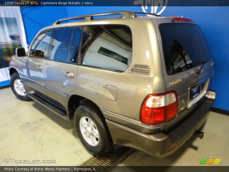 Cashmere Beige Metallic / Ivory 1998 Lexus LX 470