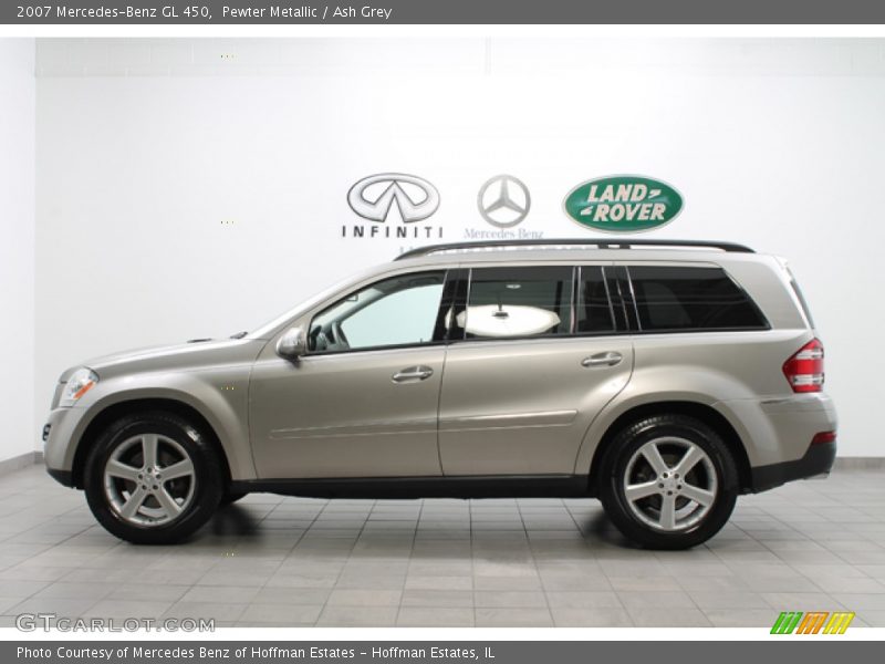 Pewter Metallic / Ash Grey 2007 Mercedes-Benz GL 450
