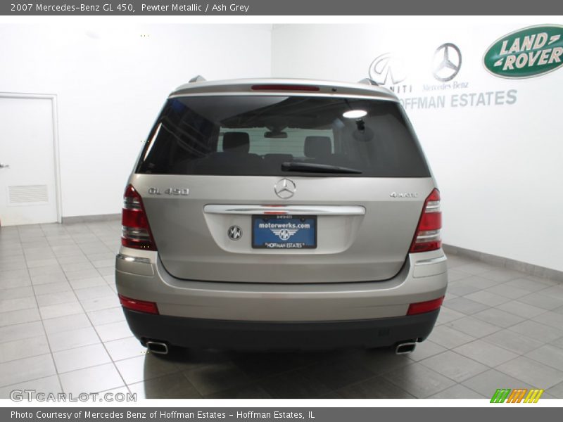 Pewter Metallic / Ash Grey 2007 Mercedes-Benz GL 450