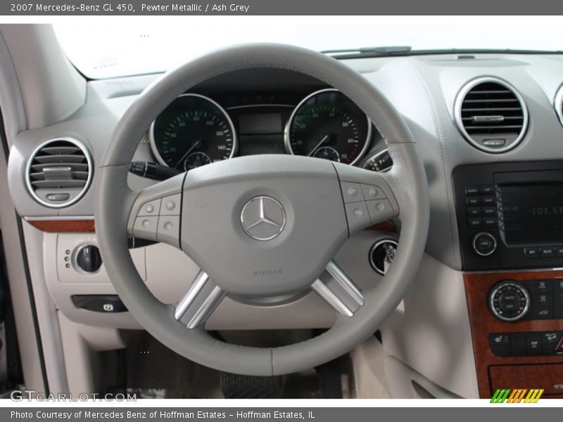 Pewter Metallic / Ash Grey 2007 Mercedes-Benz GL 450