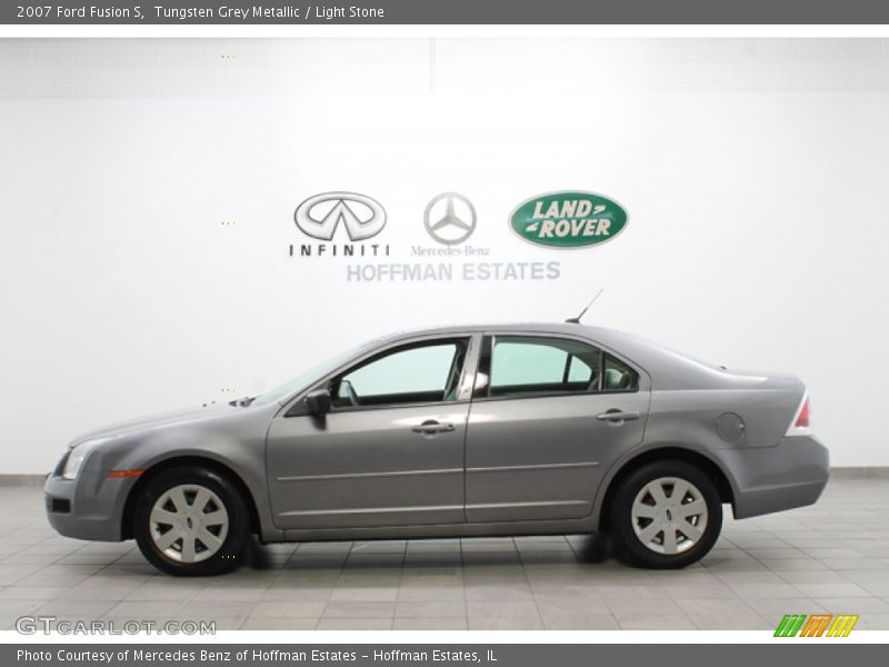 Tungsten Grey Metallic / Light Stone 2007 Ford Fusion S