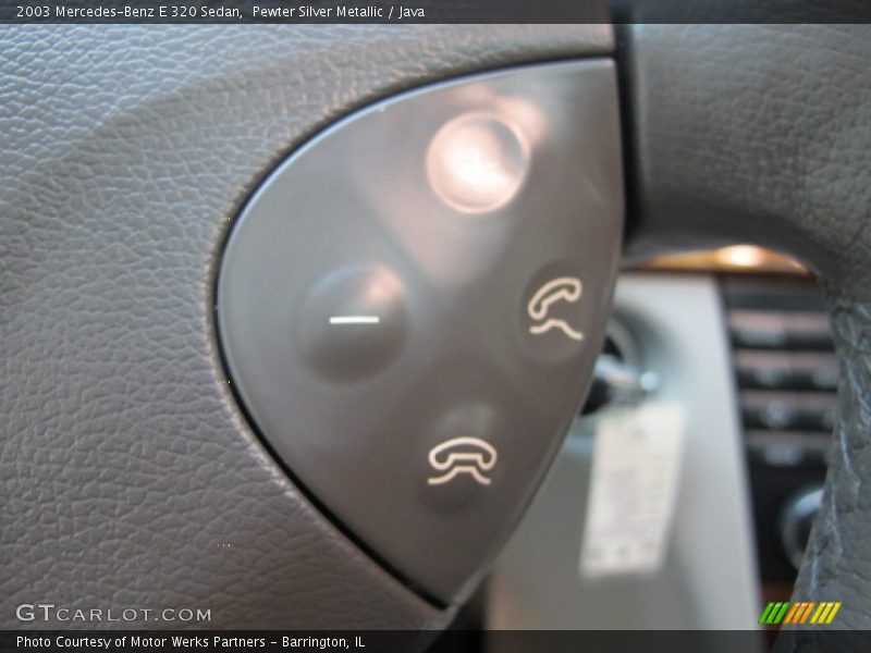 Pewter Silver Metallic / Java 2003 Mercedes-Benz E 320 Sedan