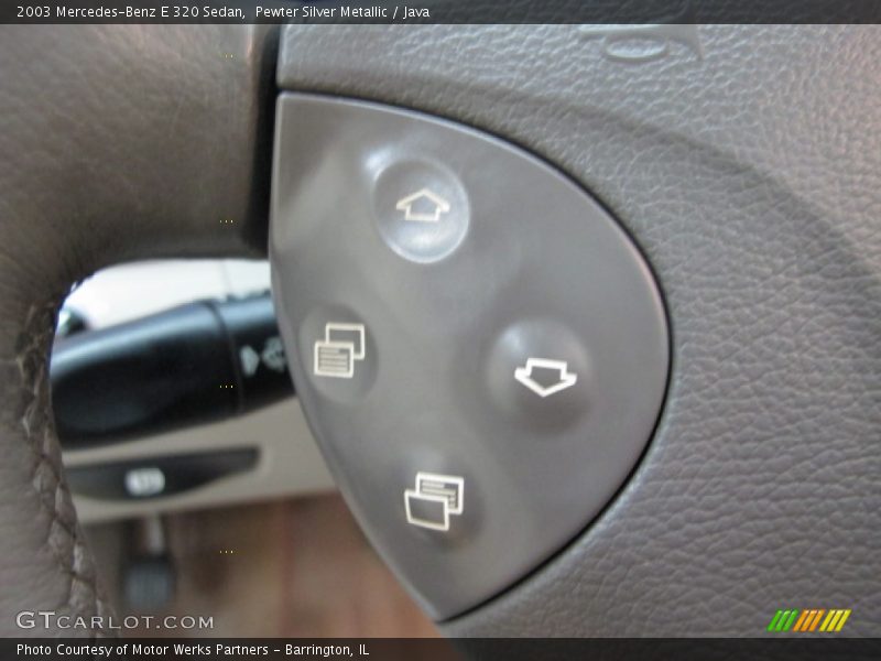 Pewter Silver Metallic / Java 2003 Mercedes-Benz E 320 Sedan
