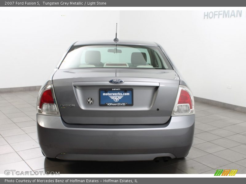 Tungsten Grey Metallic / Light Stone 2007 Ford Fusion S
