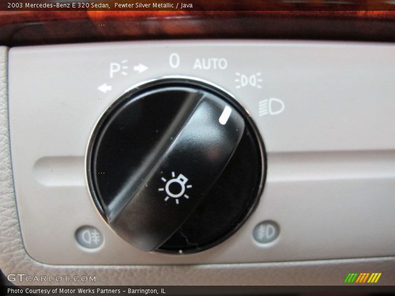 Pewter Silver Metallic / Java 2003 Mercedes-Benz E 320 Sedan