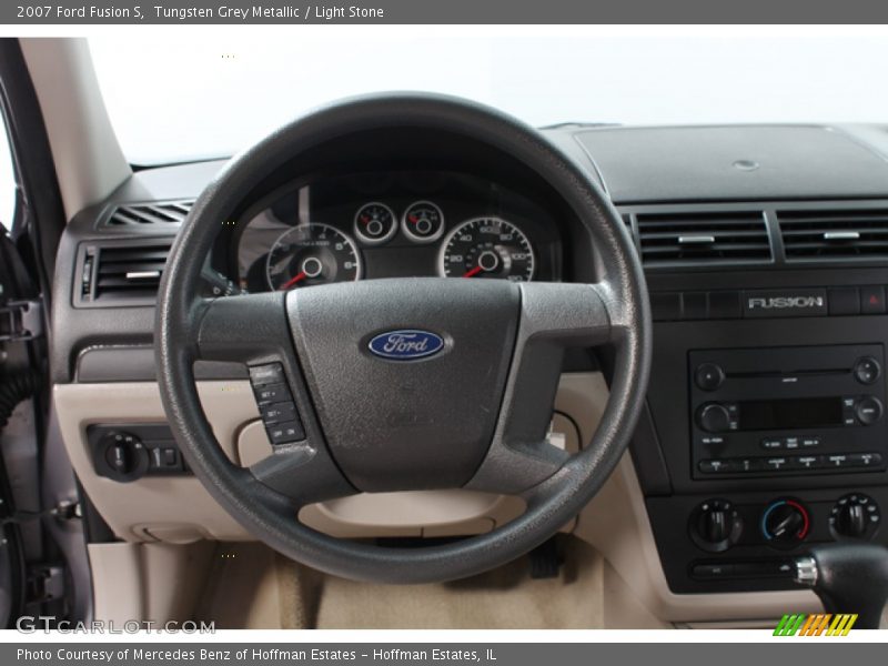 Tungsten Grey Metallic / Light Stone 2007 Ford Fusion S