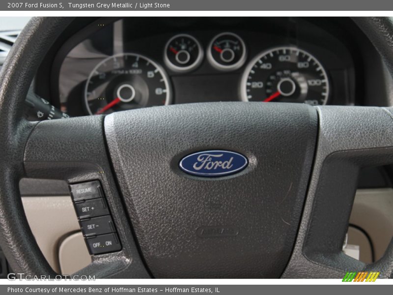 Tungsten Grey Metallic / Light Stone 2007 Ford Fusion S
