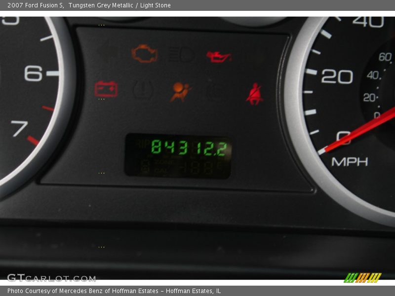Tungsten Grey Metallic / Light Stone 2007 Ford Fusion S