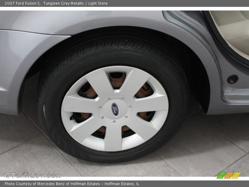 Tungsten Grey Metallic / Light Stone 2007 Ford Fusion S