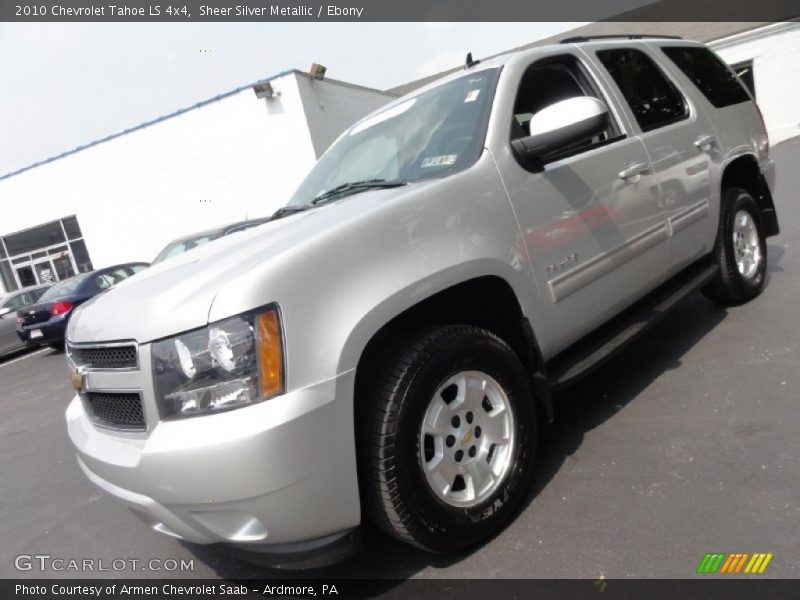Sheer Silver Metallic / Ebony 2010 Chevrolet Tahoe LS 4x4