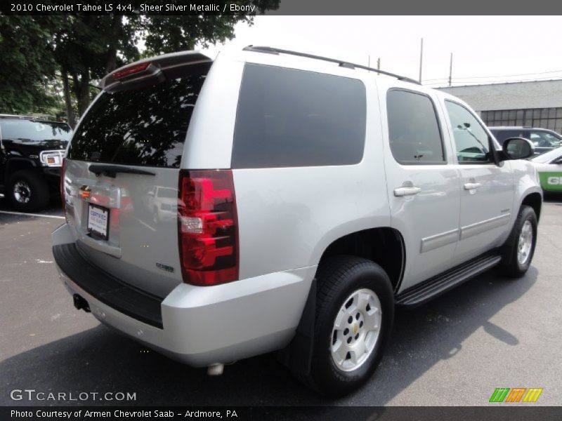 Sheer Silver Metallic / Ebony 2010 Chevrolet Tahoe LS 4x4