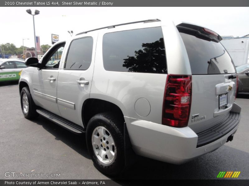 Sheer Silver Metallic / Ebony 2010 Chevrolet Tahoe LS 4x4