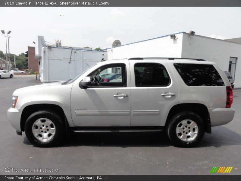 Sheer Silver Metallic / Ebony 2010 Chevrolet Tahoe LS 4x4