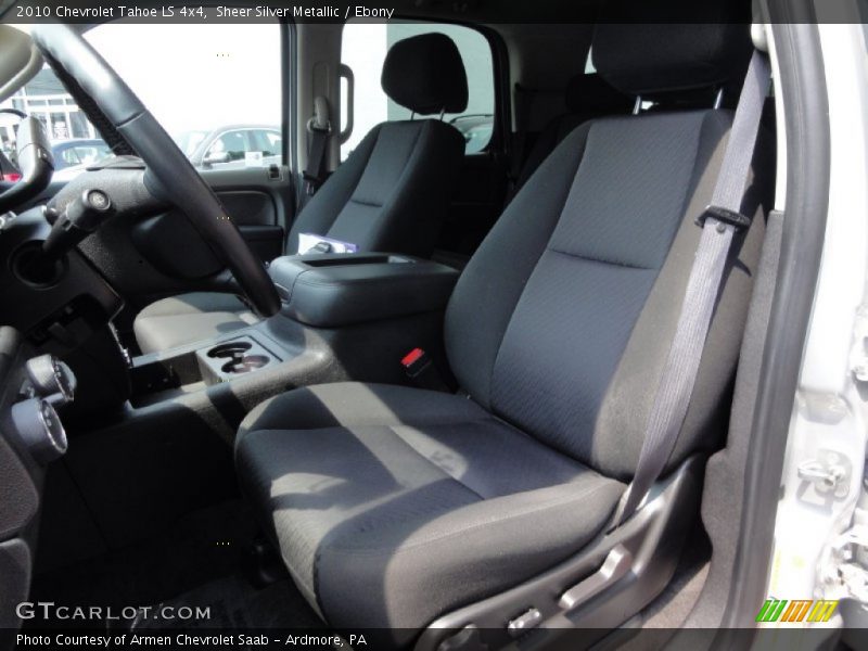Sheer Silver Metallic / Ebony 2010 Chevrolet Tahoe LS 4x4