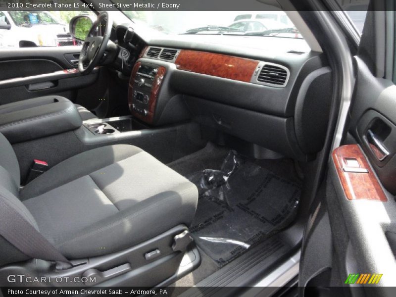 Sheer Silver Metallic / Ebony 2010 Chevrolet Tahoe LS 4x4