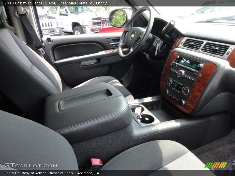 Sheer Silver Metallic / Ebony 2010 Chevrolet Tahoe LS 4x4