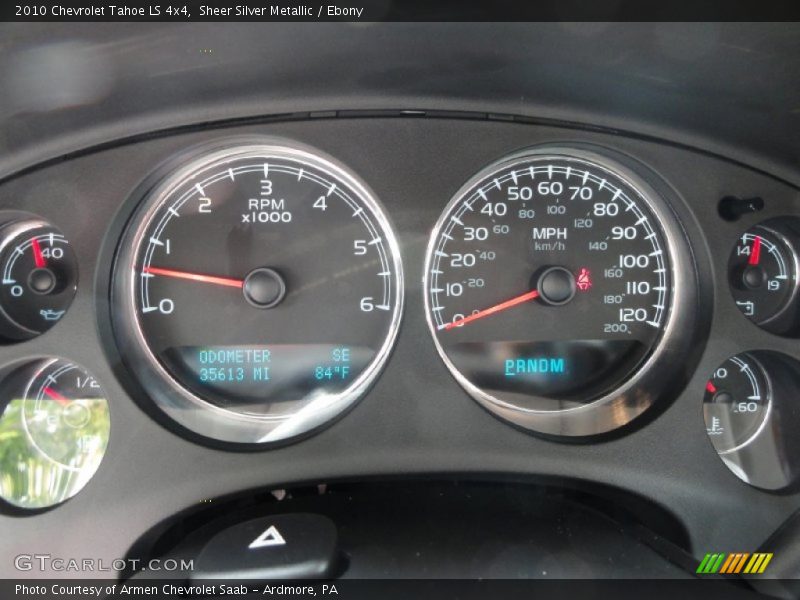  2010 Tahoe LS 4x4 LS 4x4 Gauges