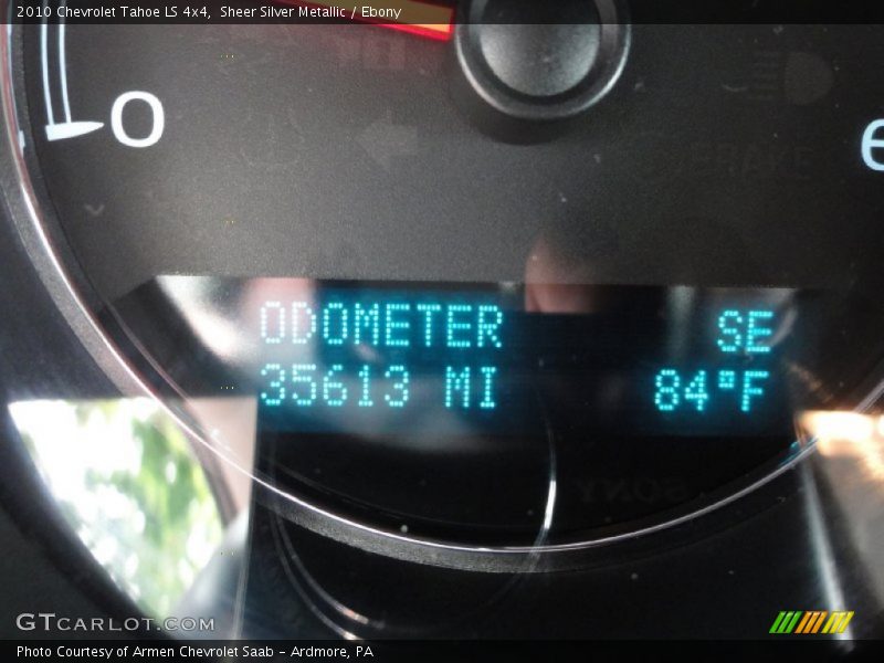 Sheer Silver Metallic / Ebony 2010 Chevrolet Tahoe LS 4x4