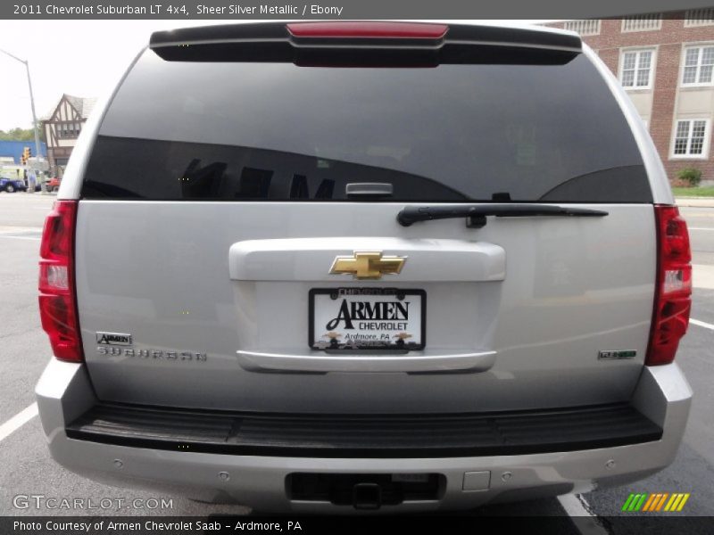 Sheer Silver Metallic / Ebony 2011 Chevrolet Suburban LT 4x4