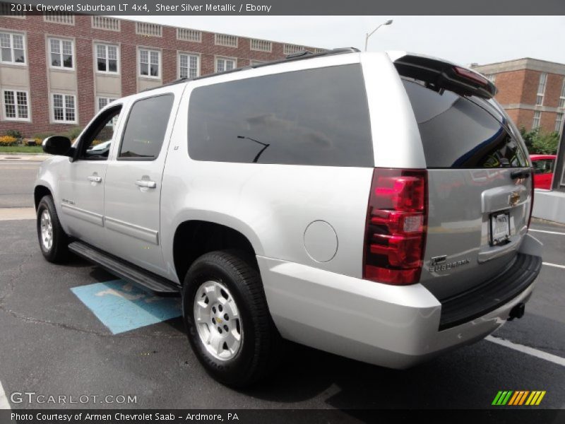 Sheer Silver Metallic / Ebony 2011 Chevrolet Suburban LT 4x4